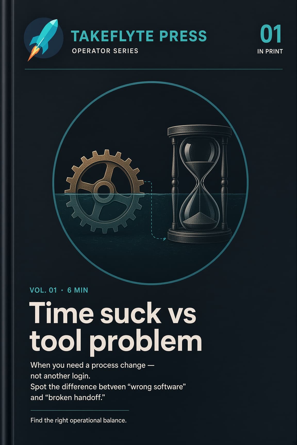 TakeFlyte Press Vol. 01: Time suck vs tool problem