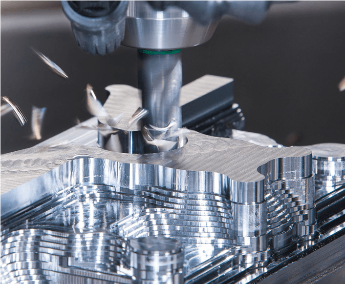 CNC machining and assembly for data-center work